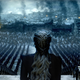 Daenerys surveying her army.